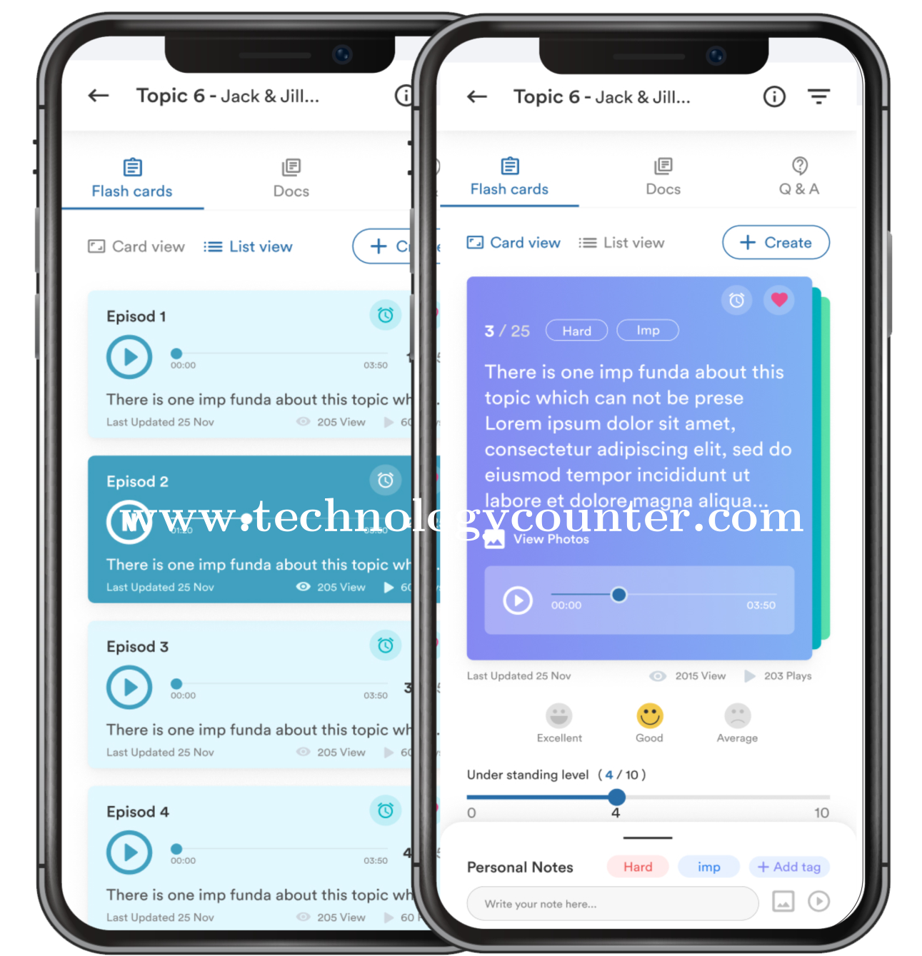 Pocket Study Screenshots